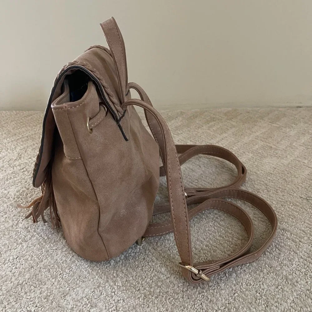 Call It Spring Faux Suede Mini Backpack - Picture 5 of 11